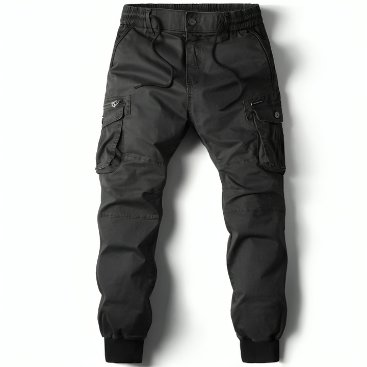 Mens Cotton Cargo Trousers - Benson & Clark