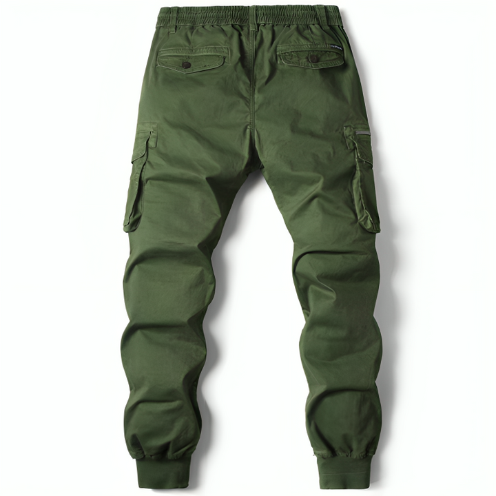 Mens Cotton Cargo Trousers - Benson & Clark