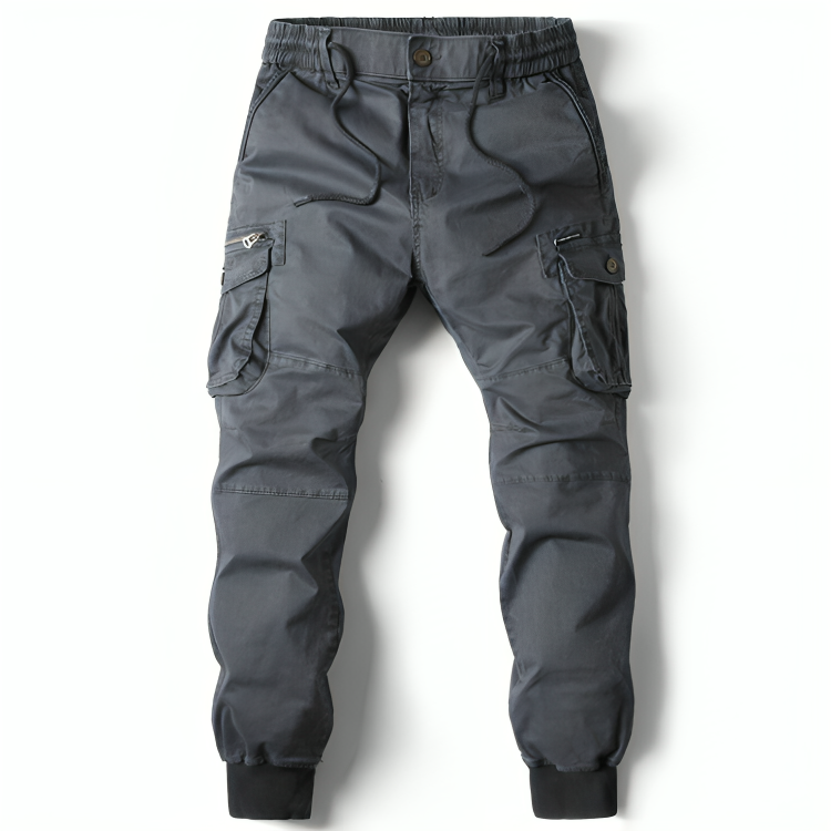 Mens Cotton Cargo Trousers - Benson & Clark