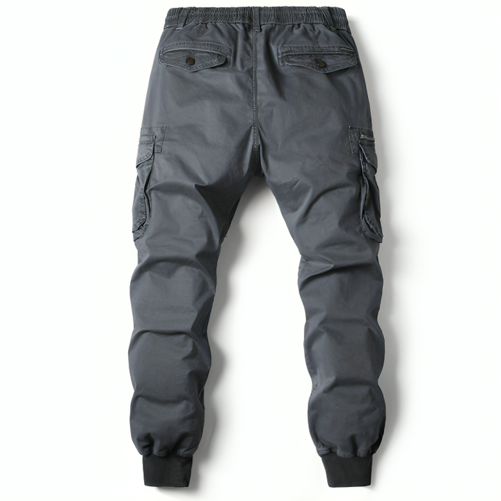 Mens Cotton Cargo Trousers - Benson & Clark