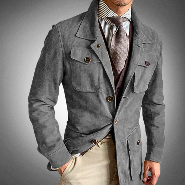 Moretti Premium Suede Jacket - Benson & Clark