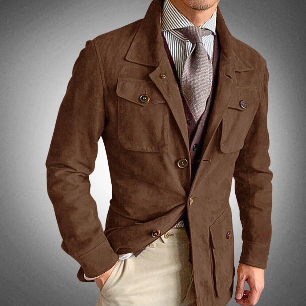 Moretti Premium Suede Jacket - Benson & Clark