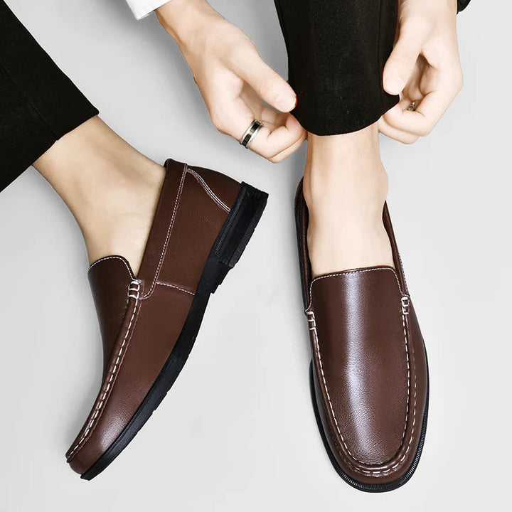 Rovena Leather Loafers