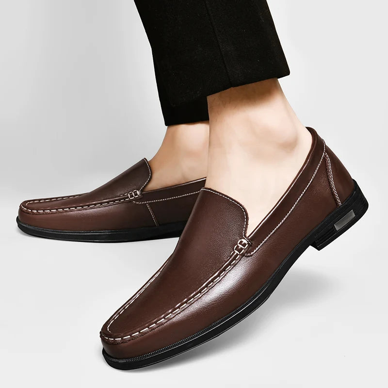 Rovena Leather Loafers