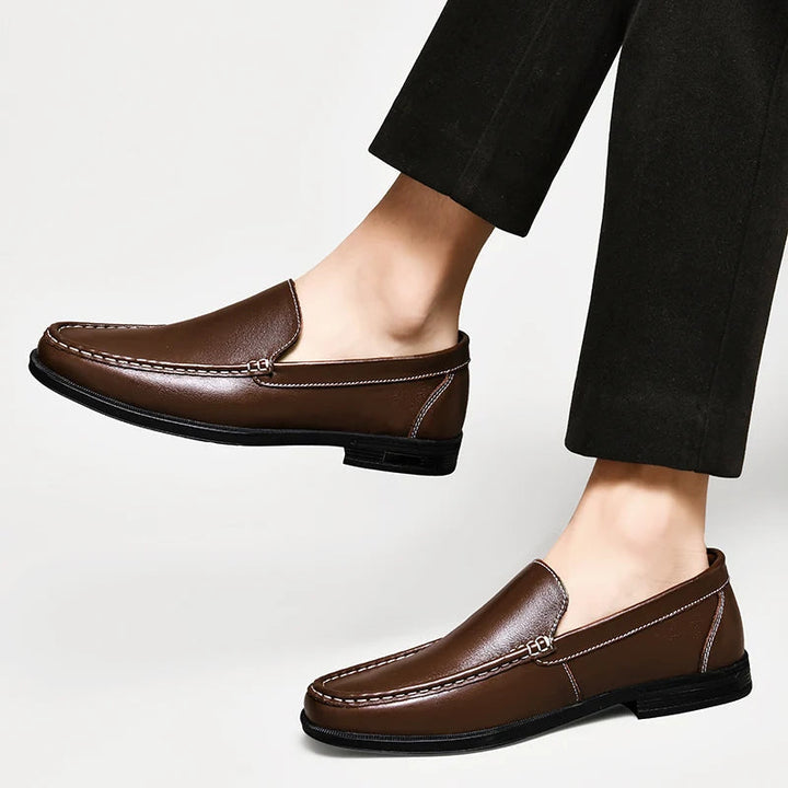 Rovena Leather Loafers