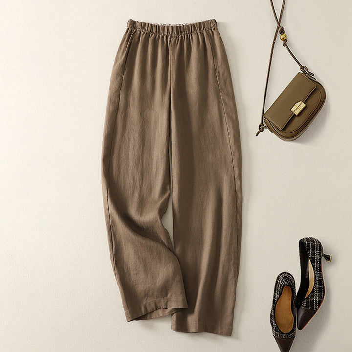 Lucente Linen Pants