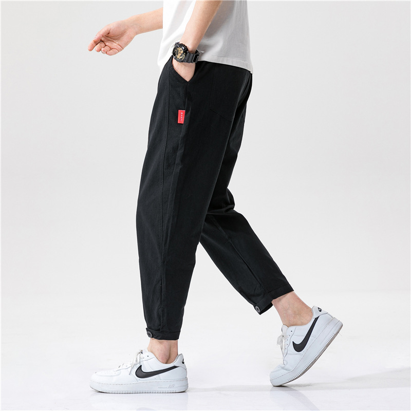Tenzin Linen Blend Trousers