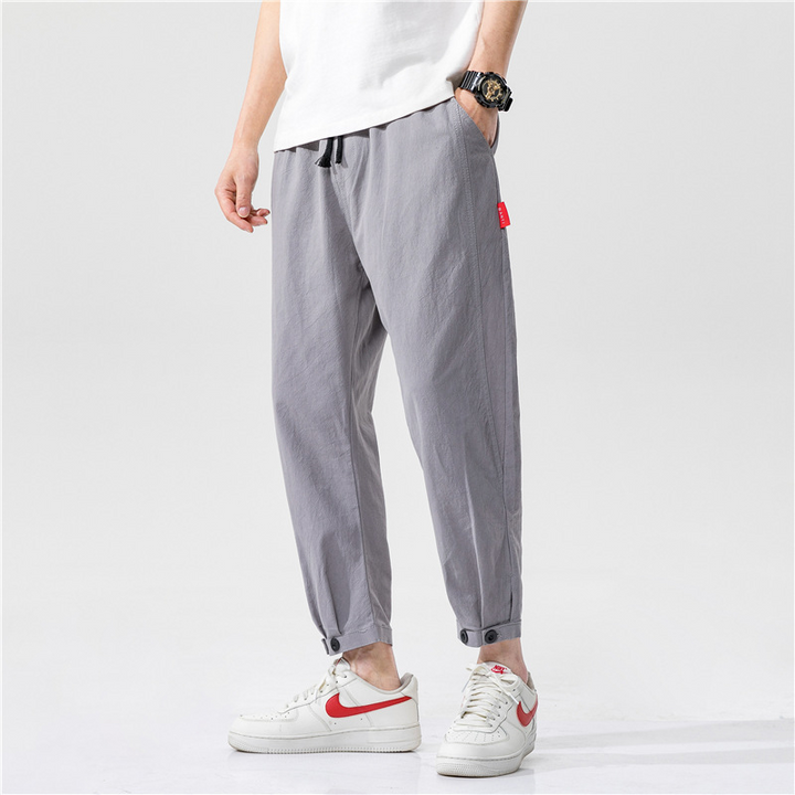 Tenzin Linen Blend Trousers