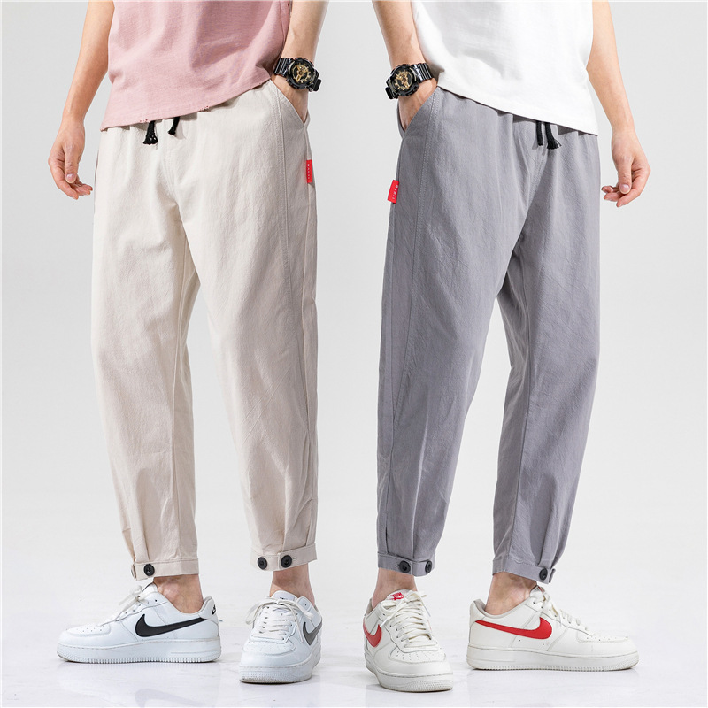 Tenzin Linen Blend Trousers