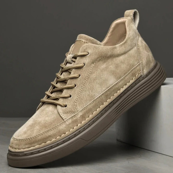 Romano™ - Italian Leather Sneakers - Benson & Clark