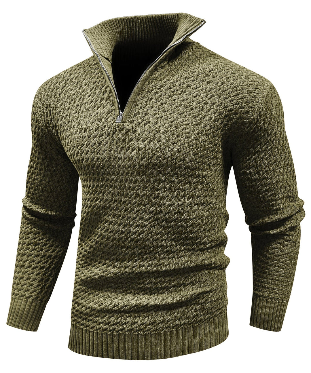 Men's Turtleneck Quarter-Zip (5 Designs) - Benson & Clark