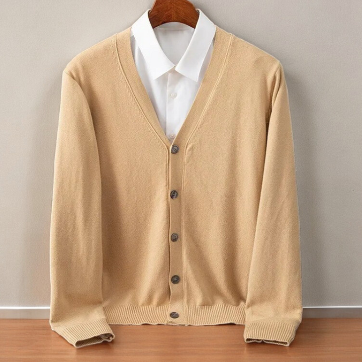 Santorini Cashmere Cardigan - Benson & Clark