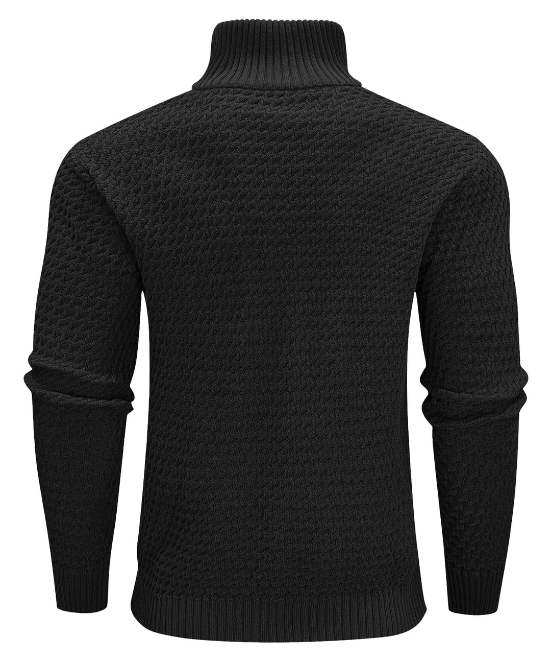 Men's Turtleneck Quarter-Zip (5 Designs) - Benson & Clark