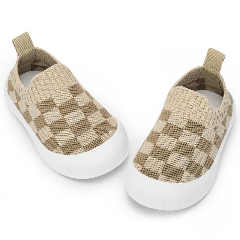 Calvi Toddler Checkered Slip-On Shoes