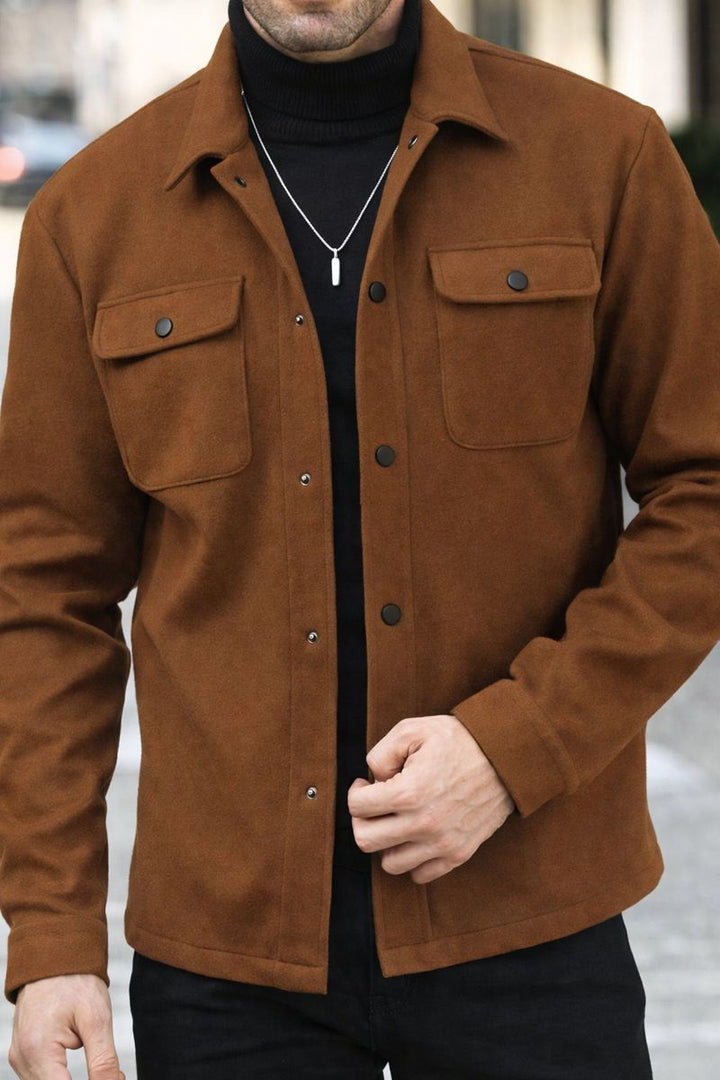 Matera Wool Overshirt Jacket
