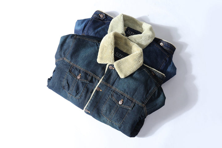 Sierra Fleece Denim Jacket (2 Designs) - Benson & Clark