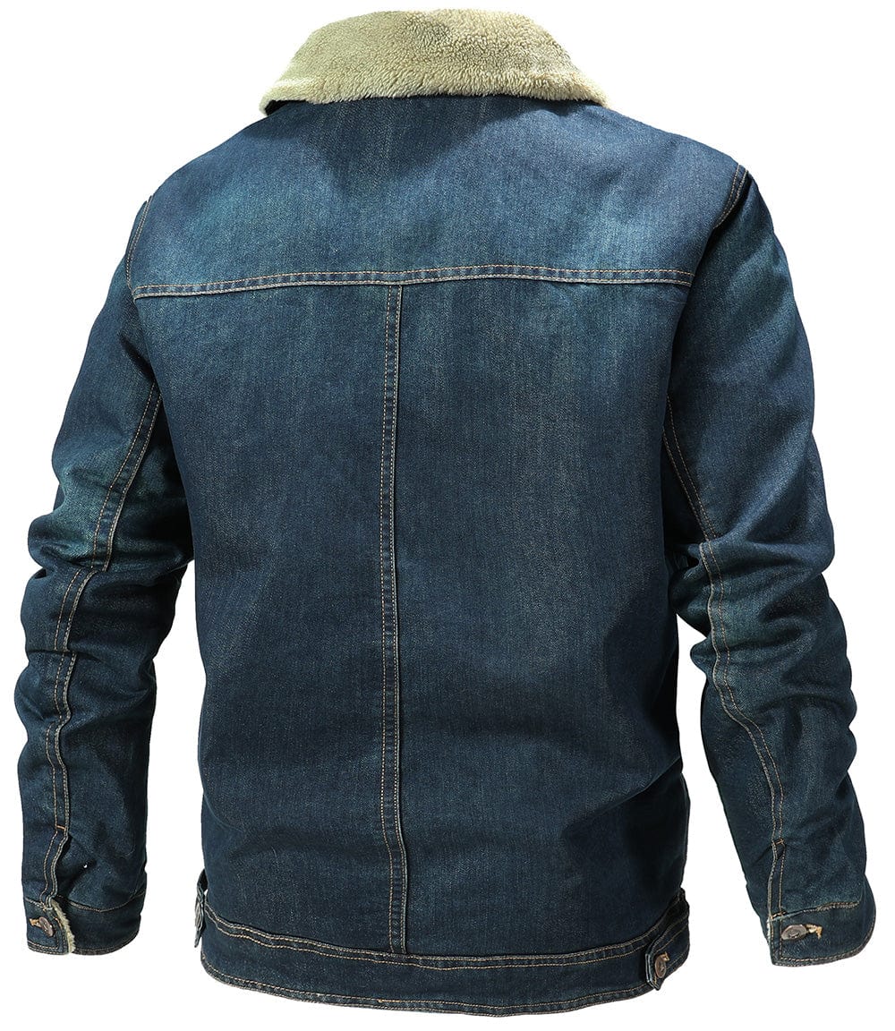 Sierra Fleece Denim Jacket (2 Designs) - Benson & Clark