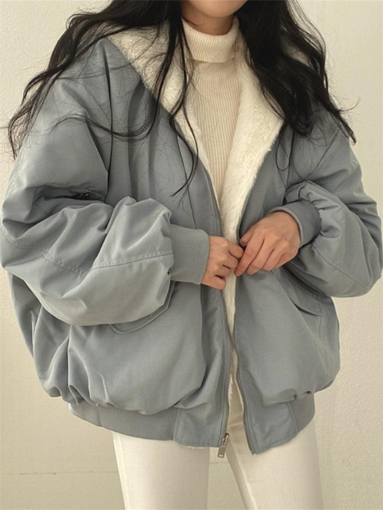 Lyra Women’s Oversized Blouson Jacket