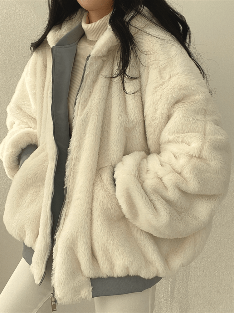 Lyra Women’s Oversized Blouson Jacket