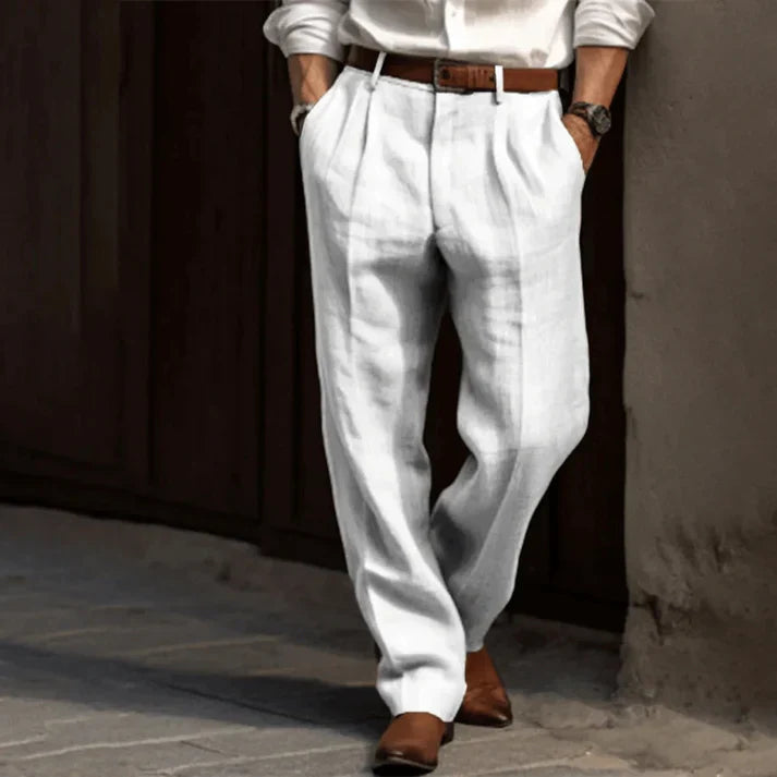 Mercer Men’s Classic Wide Leg Trousers