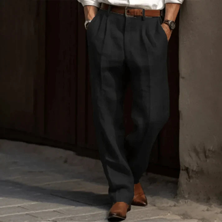 Mercer Men’s Classic Wide Leg Trousers