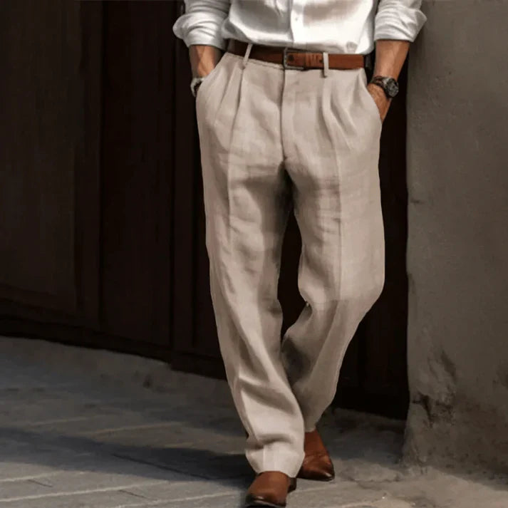 Mercer Men’s Classic Wide Leg Trousers