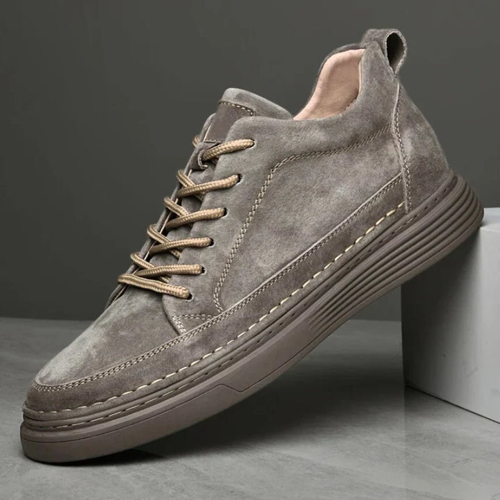 Romano™ - Italian Leather Sneakers - Benson & Clark