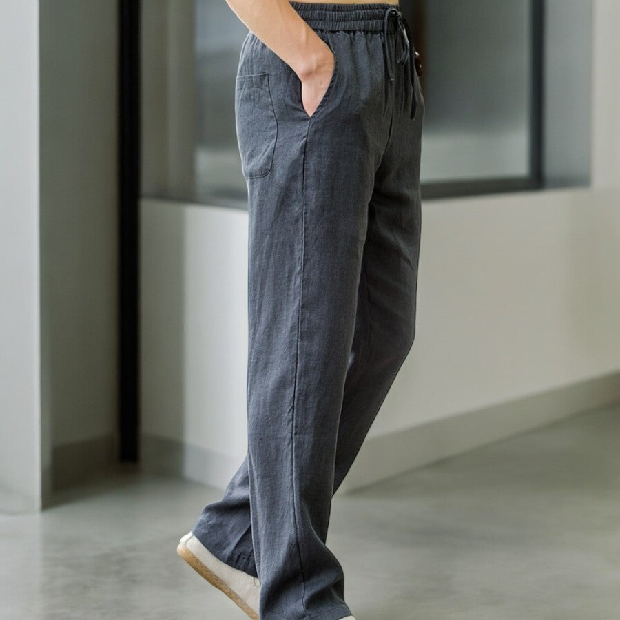 Palmara Linen Pants - Benson & Clark