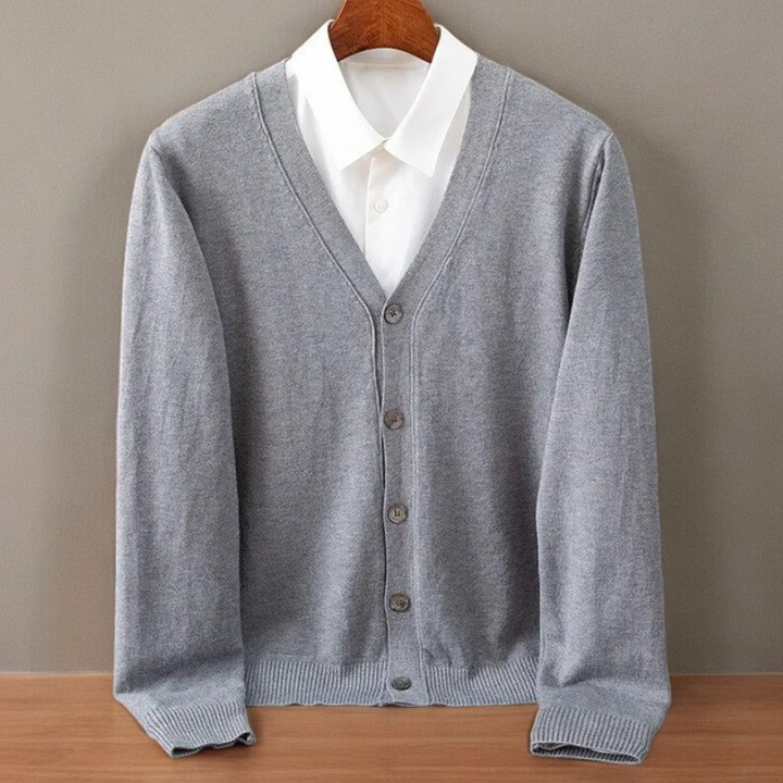 Santorini Cashmere Cardigan - Benson & Clark