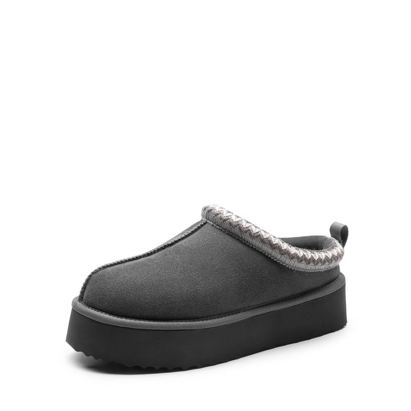 Alassio Platform Shearling Slippers