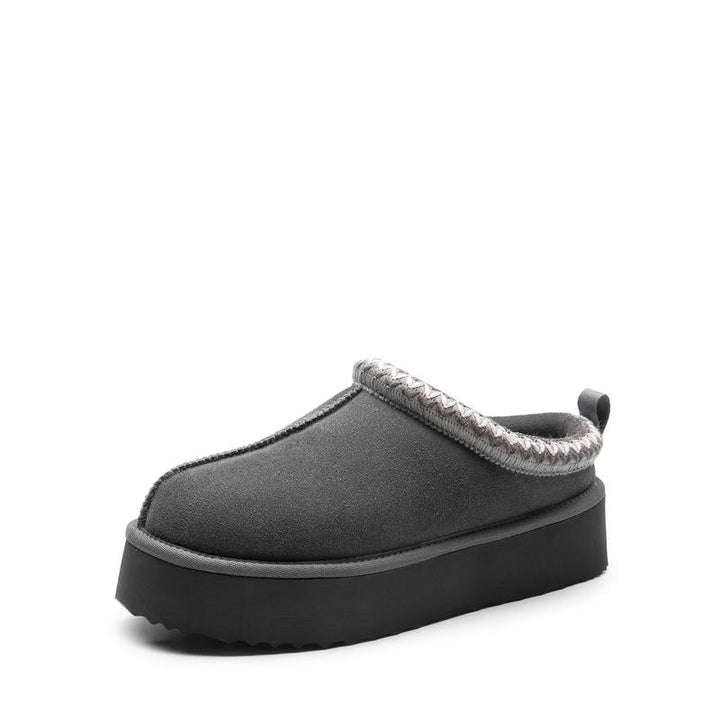 Alassio Platform Shearling Slippers
