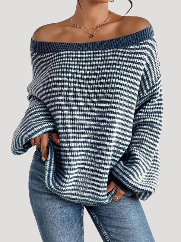 Marbella Striped Knit Sweater