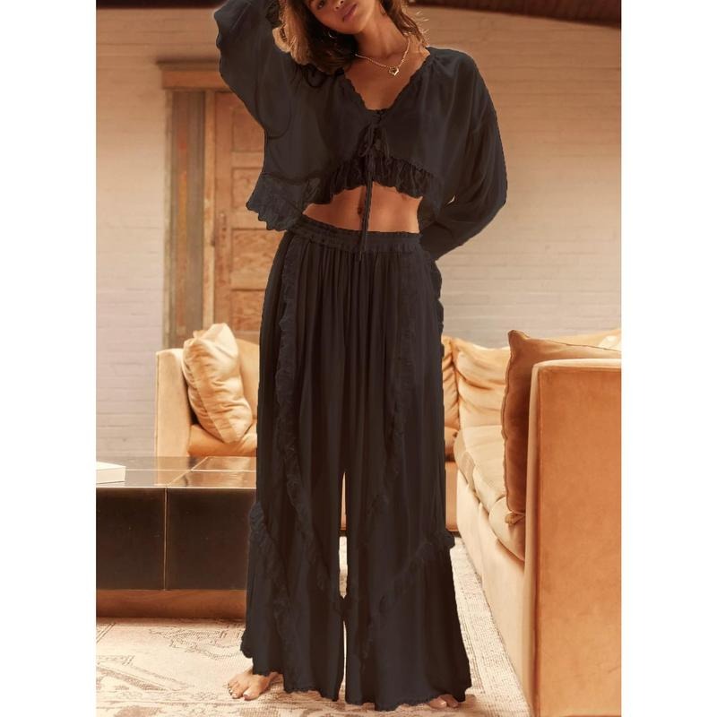 Marbella Ruffle Lounge Set