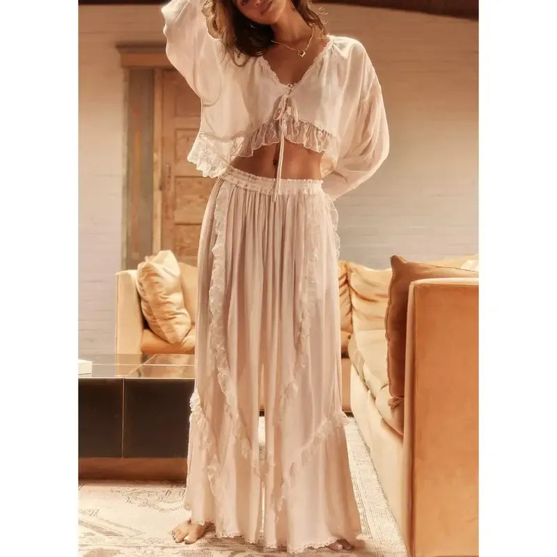 Marbella Ruffle Lounge Set