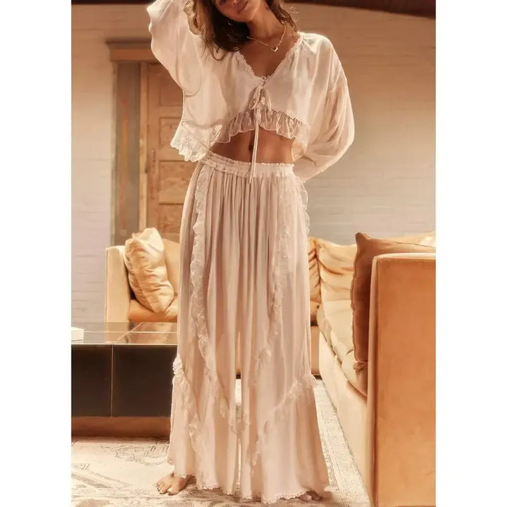 Marbella Ruffle Lounge Set