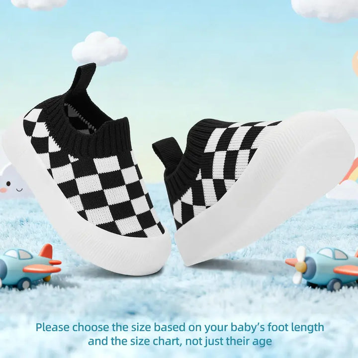 Calvi Toddler Checkered Slip-On Shoes