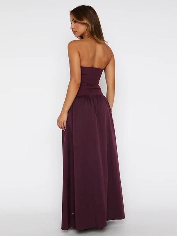 Lecce Strapless Maxi Dress