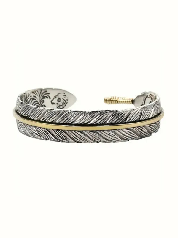 Aurelius Feather Cuff Bracelet