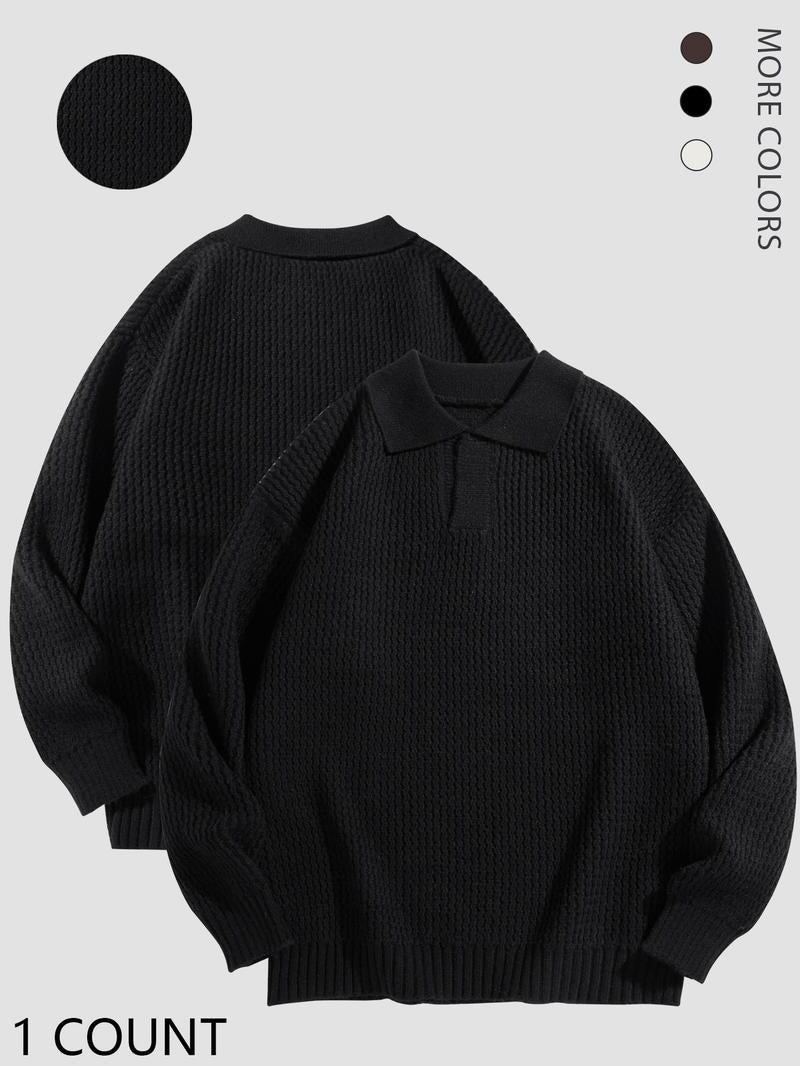 Corvino Knit Polo Sweater