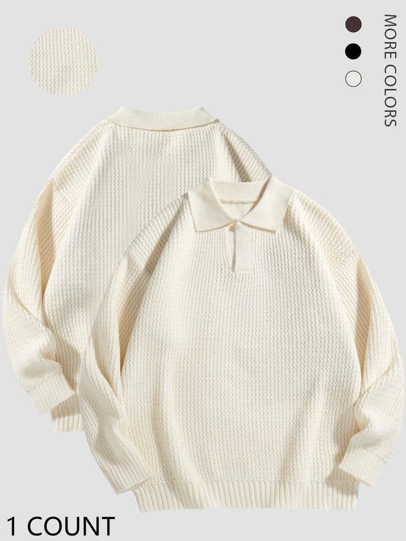 Corvino Knit Polo Sweater