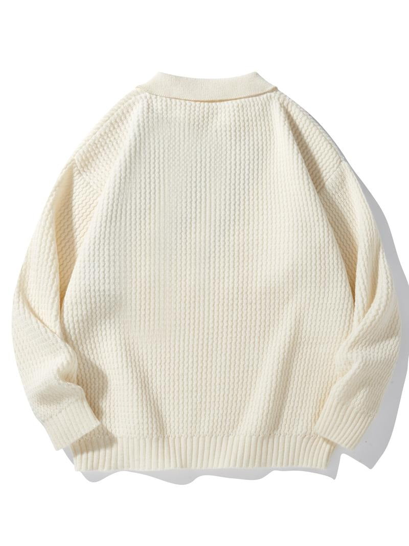 Corvino Knit Polo Sweater