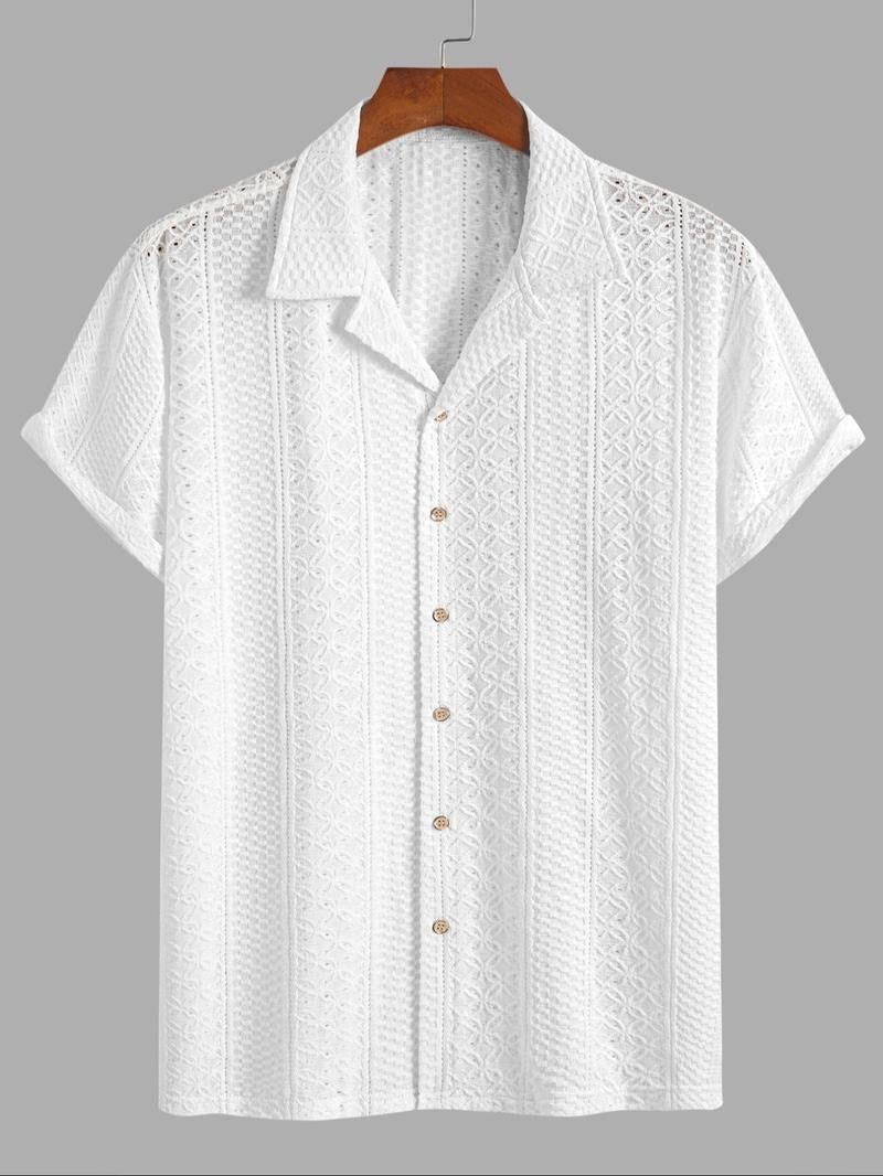 Benson Knit Jacquard Polo