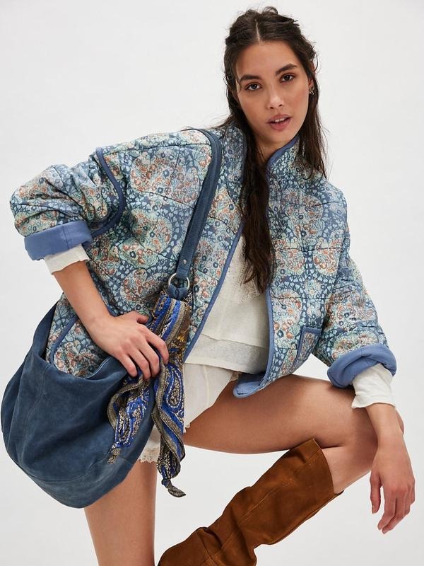 Marbella Floral Puffer Jacket