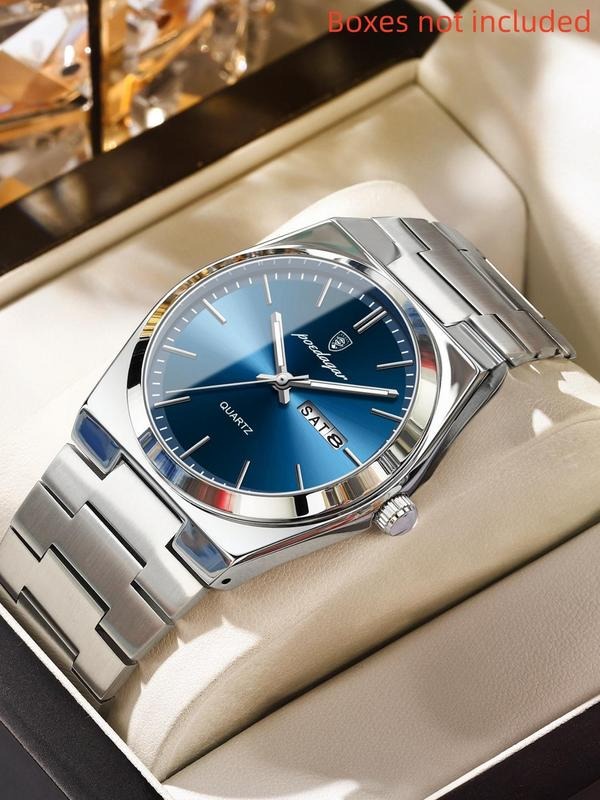 Ravello Steel Round Watch