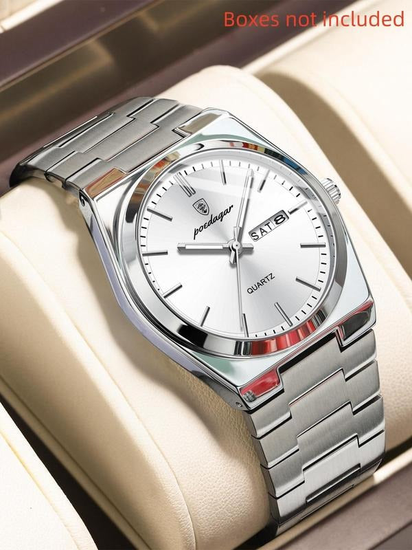 Ravello Steel Round Watch