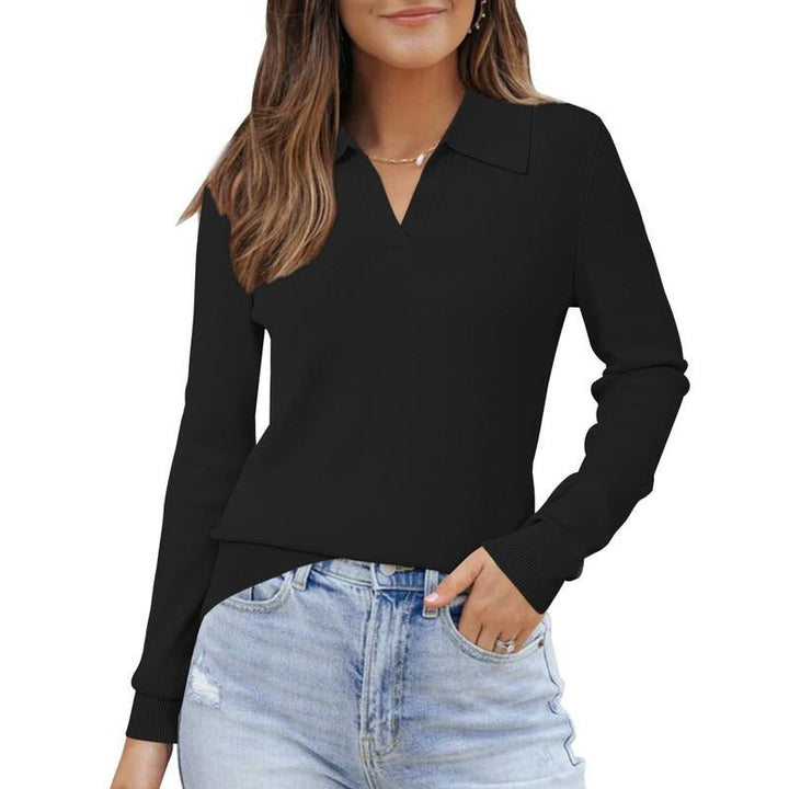 Elvas Collared Knit Sweater