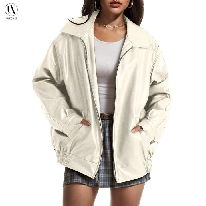 Montero Leather Bomber Jacket