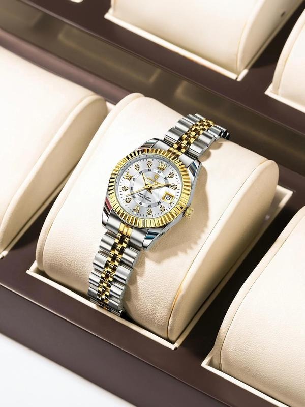 Stainless Steel Elegant Watch