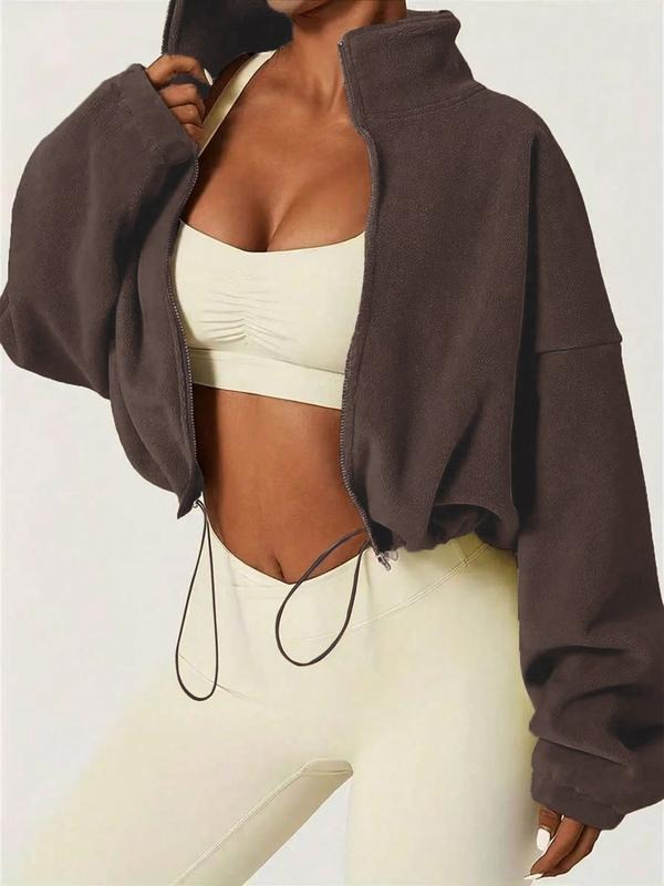 Palma Cropped Zip Jacket