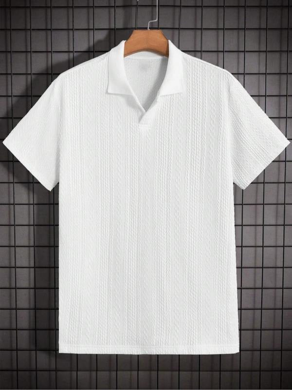 Elora Textured Knit Polo